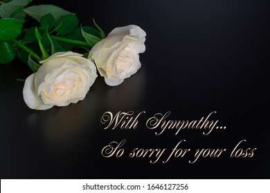 Our Deepest Condolences High Res Stock Images Shutterstock