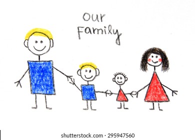 My Family Coloring Images Stock Photos Vectors Shutterstock