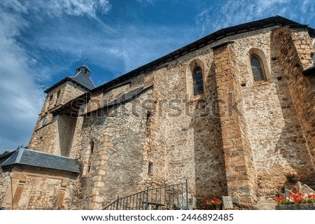 Our Lady of the Assumption Church,Sallent de Gállego is a Spanish municipality, belonging to the Alto Gállego region, north of the province of Huesca, autonomous community of Aragon.