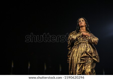 our lady of Assumption Virgin Mary catholic statue