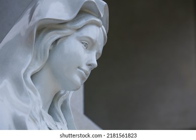 Our Lady catholic religious Virgin Mary statue - Shutterstock ID 2181561823