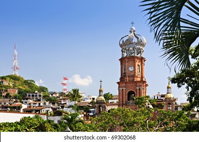 Our Lady of Guadalupe church in Puerto Vallarta, Jalisco, Mexico