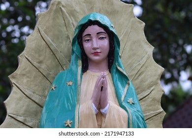 Our Lady Of Guadalupe In Statue