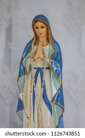 Our Lady Of Lourdes Virgin Mary Catholic Statue