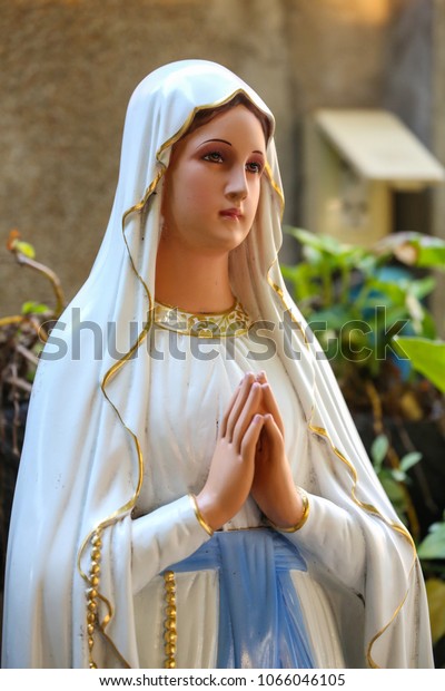 Our Lady Lourdes Virgin Mary Catholic Stock Photo 1066046105 | Shutterstock