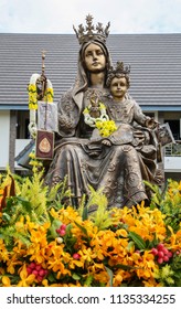 Our Lady Of Mt Carmel Catholic Statue 