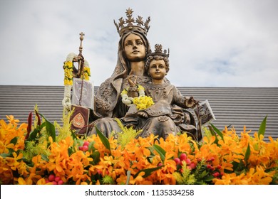 Our Lady Of Mt Carmel Catholic Statue 