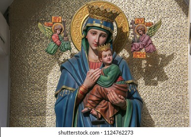 Our Lady Perpetual Help Statue Virgin Stock Photo 1124762273 | Shutterstock