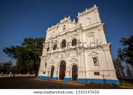 Our Lady of the Piety Church, Divar (name of place), Goa India (Name of place)
