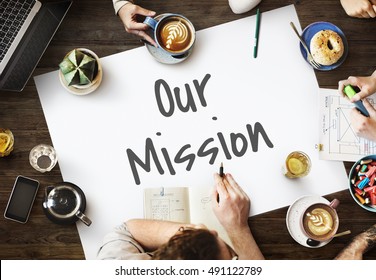 Our Mission Ideas Leadership Concept