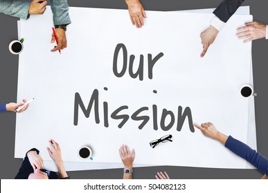 Our Mission Ideas Leadership Concept