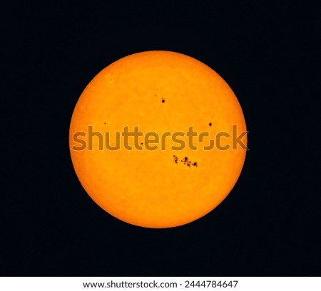 Our Sun with Sun Spots