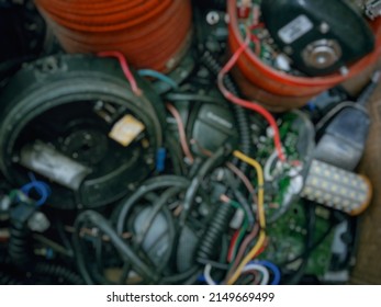 out of focus electronic image