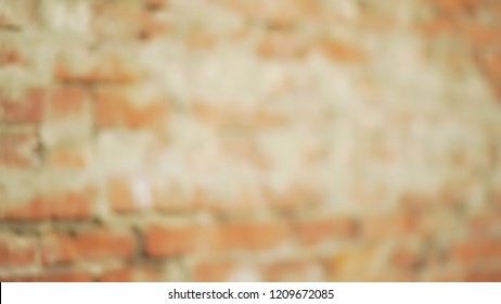 Out of focus texture background of brick wall