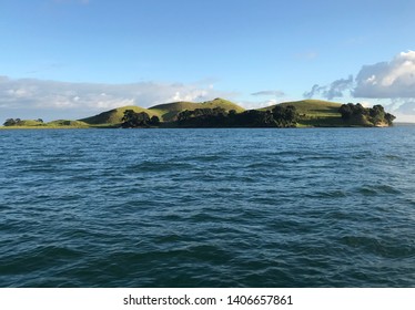 Out At The Hauraki Gulf New Zealand