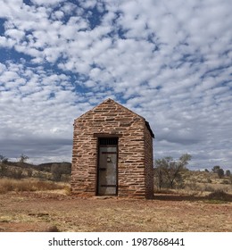 Outback Prison Cell Building From History Central Australian Gold Mining Town 