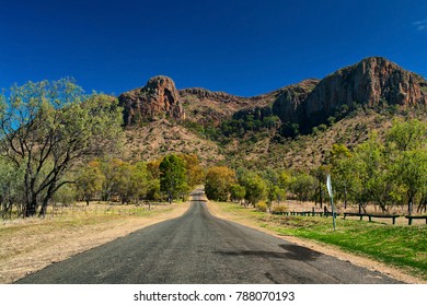 Outback Road, Central Queensland, Australia