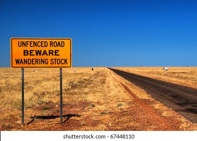 Outback Scenery In The Northern Territory Of Australia