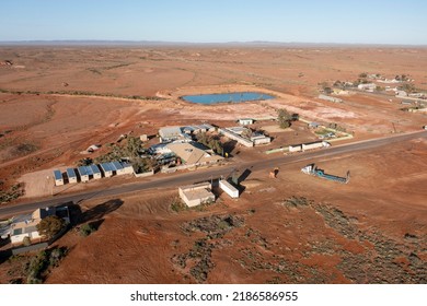 The Outback South Australian Town  Of Lyndhurst .