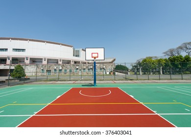 Outdoor  Basketball Court