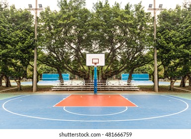 Outdoor Basketball Court