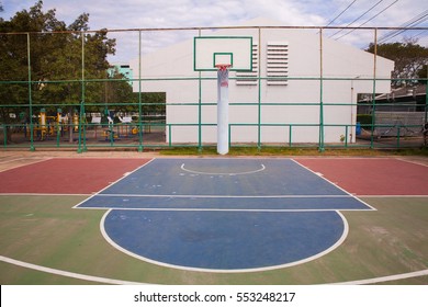 Outdoor Basketball Court