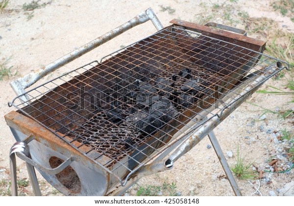 Outdoor Bbq Stove Stock Photo Edit Now 425058148