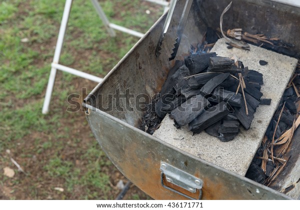 Outdoor Bbq Stove Royalty Free Stock Image