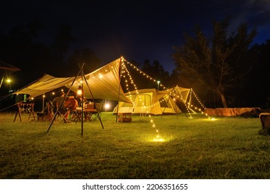 Outdoor Camping Tent Tarp Flysheet On Stock Photo 2206351655 | Shutterstock