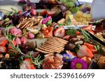 Outdoor Charcuterie Wedding Grazing Table