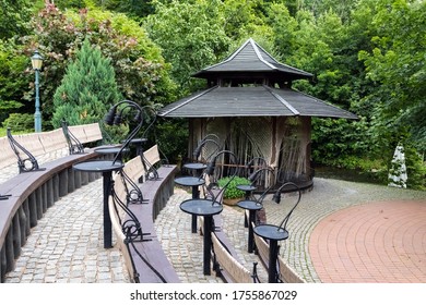 Outdoor Concert Venue In The City Park.