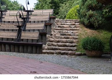 Outdoor Concert Venue In The City Park.