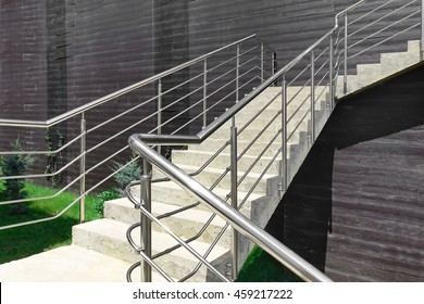 Stainless Steel Handrail Images Stock Photos Vectors Shutterstock