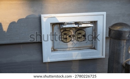 An outdoor electrical box is designed for installation on various types of partitions. This device may include a weather-resistant cover to protect wiring and components from the elements without breaking or cracking.
