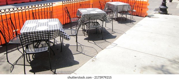 Outdoor Formal Dining  Urban Street