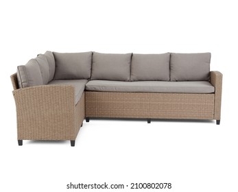 Outdoor Furniture Isolated On White Background
