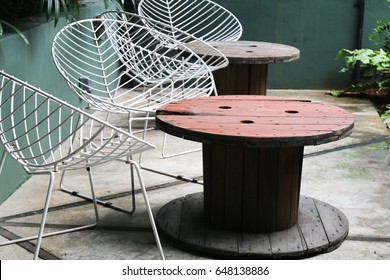 Outdoor Furniture Using Recycled Materials