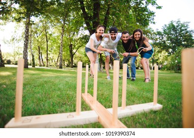 Outdoor Games - Ring Toss.