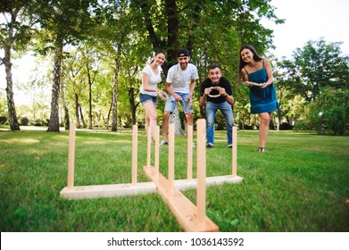 Outdoor Games - Ring Toss.