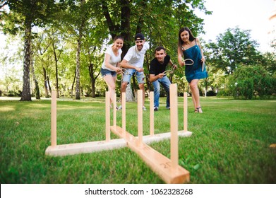 Outdoor Games - Ring Toss.