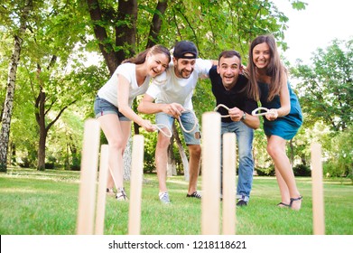 Outdoor Games - Ring Toss.