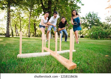 Outdoor Games - Ring Toss.