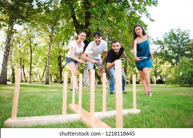 Outdoor Games - Ring Toss.