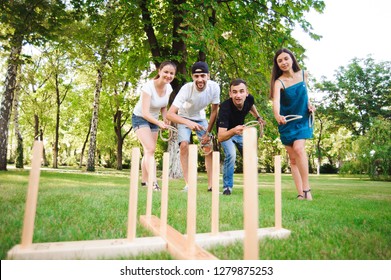 Outdoor Games - Ring Toss.