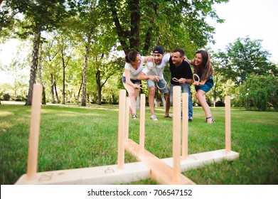 Outdoor Games - Ring Toss.