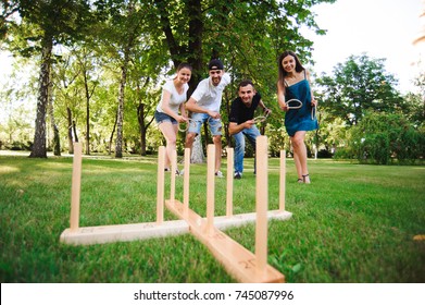 Outdoor Games - Ring Toss.