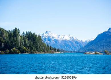 Outdoor Landscape In Bariloche Argentina.