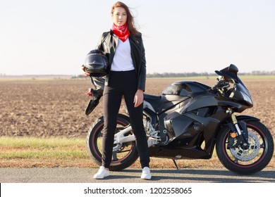 Posing Biker Images Stock Photos Vectors Shutterstock