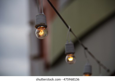 85 Strung outdoor lights night Images, Stock Photos & Vectors ...