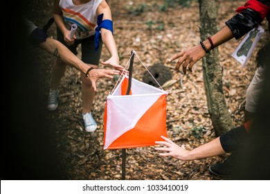 Outdoor Orienteering Check Point Activity